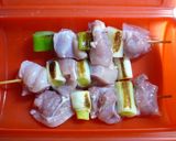 レンジで簡単！ぷりっぷり焼き鳥（ルクエ）作り方3写真