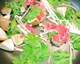 すき焼きの材料で牛肉のにんにく醤油炒め作り方2写真