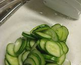 簡単♪梨とキュウリの爽やか季節のサラダ作り方1写真
