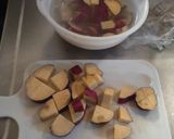 さつま芋のマヨ味噌ディップ！作り方1写真