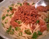 ＊即席＊納豆パスタ＊作り方4写真