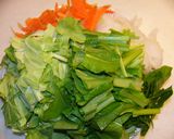 Ca＆鉄分☆　味噌バター→とんこつ鍋♬作り方1写真