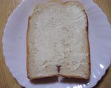 サクサク　シンプルハムトースト♪作り方1写真
