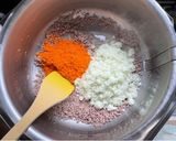 なすのミートソーススパゲティ 保育園給食作り方4写真