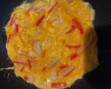 簡単昼食・夕食★カニカマと卵のふわとろ〜天津飯作り方3写真
