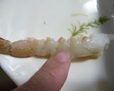 えびの下ごしらえ　天ぷら＆フライ向き作り方6写真