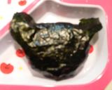 ハロウィンのお弁当＊黒猫おにぎり＊作り方2写真