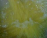 湯葉と海老と蕪おろしの豆乳クリームパスタ作り方3写真
