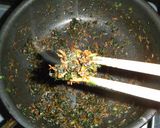 かぶの葉とすぼしあみのふりかけ　　作り方4写真