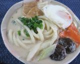 あったまる~ミルク酒粕入りうどん&ミニ鍋作り方4写真