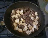 豆腐でかさ増し節約牛丼作り方3写真