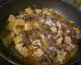 豆腐でかさ増し節約牛丼作り方4写真