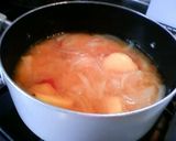 さつま芋と玉ねぎのお味噌汁作り方4写真