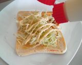 ✿トースト納豆✿作り方4写真