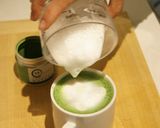 自宅で毎日、抹茶ラテ!作り方8写真