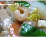 【農家のレシピ】野菜たっぷり中華どん作り方6写真