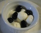 リコッタチーズと黒豆のミルク風味ドルチェ作り方9写真