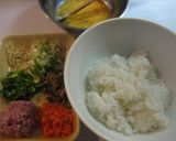 カレールウを使って…♪カレーチャーハン作り方1写真