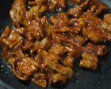 わが家のB1グルメ♪ホルモン焼きそば作り方2写真
