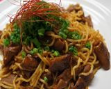 わが家のB1グルメ♪ホルモン焼きそば作り方4写真