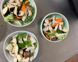 洋風赤味噌トマト味根菜茄子甘酢酢豚作り方12写真