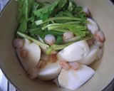 丸ごと美味♥♡かぶの煮物（えびあん）作り方1写真