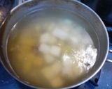体ぽかぽか。冬野菜と根菜の生姜みそ汁作り方2写真