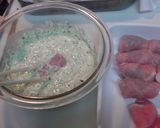 とろ～り♬　チーズの肉巻きフリッター作り方2写真