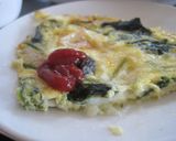 ほうれん草とチーズのオムレツ作り方5写真