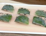 鶏ひき肉と塩昆布のライスペーパー巻き作り方5写真