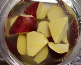 ヘルシー！さつま芋のそぼろあんかけ作り方1写真