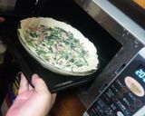 簡単ほうれん草のキッシュ☆作り方8写真