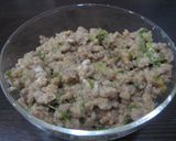 肉ねぎ味噌作り方3写真