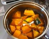 蜂蜜が隠味！カボチャの煮物作り方6写真