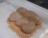 帆立の味噌漬けと春菊の焼きめし作り方4写真