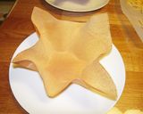 春巻きの皮で器も食べれるコブサラダ作り方2写真