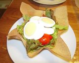 春巻きの皮で器も食べれるコブサラダ作り方3写真