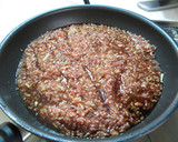 簡単　きのこそぼろ丼作り方3写真