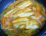 鰆の野菜たっぷりケチャップ甘酢煮作り方8写真