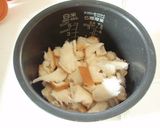 炊飯器☆楽☆パンプキン☆パンプディング☆作り方1写真