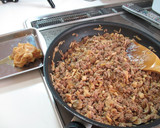 簡単　きのこそぼろ丼作り方6写真