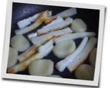 ✿居酒屋風♪水団と竹輪のピリ辛炒め✿作り方3写真