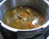 圧力鍋使用✿さつまいもの秋カレー✿作り方3写真