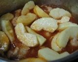 手羽元とりんごのトマトクリーム煮作り方3写真