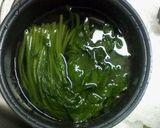砂糖と味噌で簡単☆ほうれん草の白和え^^作り方3写真