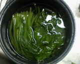 砂糖と味噌で簡単☆ほうれん草の白和え^^作り方3写真