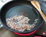 人参パスタ　カルボナーラ風作り方3写真
