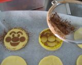 ふりかけプレートでアンパンマンクッキー作り方7写真