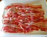 スイート黒豆の豚バラ巻き焼き作り方4写真