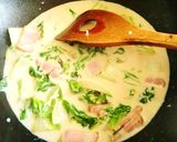 白菜とアボカドのクリームパスタ&イクラ作り方3写真